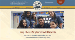 Desktop Screenshot of kingchavez.org